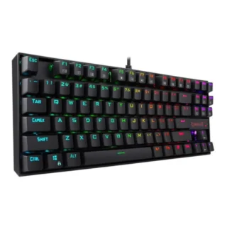 Redragon K552rgb-2 Kumara Rgb Mechanical Gaming Keyboard - Dust-proof Red (Arabic) product image — product view 3