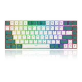 Redragon K678wg-rgb Singed Pro 3 Modes 75% Hot Swappable Mechanical Keyboard (English) - Dust Proof Red product image