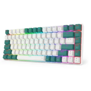 Redragon K678wg-rgb Singed Pro 3 Modes 75% Hot Swappable Mechanical Keyboard (English) - Dust Proof Red product image — product view 4