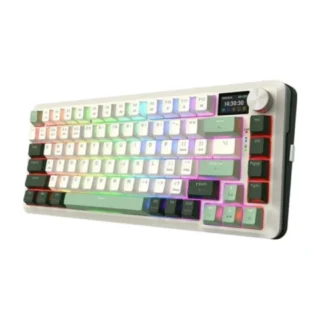 Redragon Flekact Pro 3modes Connection With Lcd Screen Gasket Mounted Mechanical Keyboard product image — product view 2