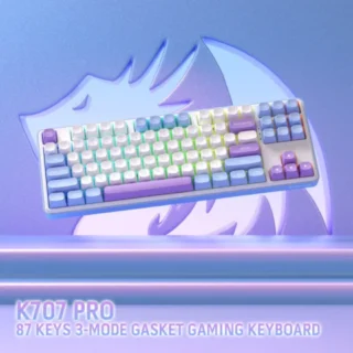 Redragon STAR BLADE K707 PRO 87 Keys TKL Wireless Mechanical Keyboard product image — product view 3