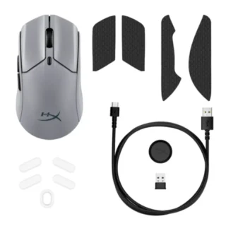 Hyperx pulsefire haste 2 pro - 4k wireless gaming mouse product image — product view 3