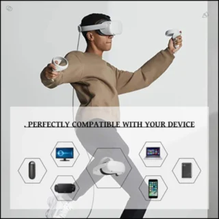 OCULUS QUEST LINK OCULUS QUEST2 (5M) USB 3.2 GEN1 CABLE FOR VR HEADSET AND GAMING PC product image — product view 2