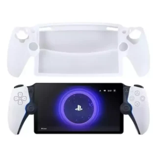 SILICONE ANTI-FINGERPRINT CASE FOR PLAYSTATION PORTAL - WHITE product image