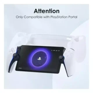 SILICONE ANTI-FINGERPRINT CASE FOR PLAYSTATION PORTAL - WHITE product image — product view 2