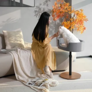 Gamvity Cat Bed Stand Mp-2 - Black product image — product view 2
