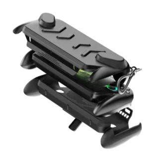 JYS Protective TPU case with Front Cover for ROG XBOX Ally&Ally X - Black product image — product view 2
