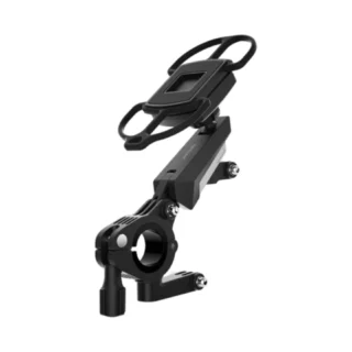 Porodo Shock-absorption Bicycle Mount - Black product image — product view 2