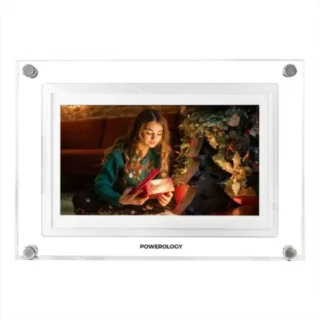 Powerology 7'' Smart Frame Digital Photo Display - White (1Pcs) product image — product view 2