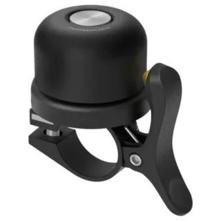 Powerology Bicycle & Scooter Bell With Airtag Mount - Black product image — product view 2