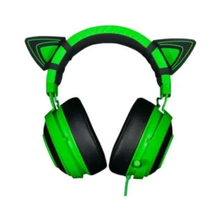Razer Kitty Ears For Razer Kraken Headphones – Green product image — product view 2