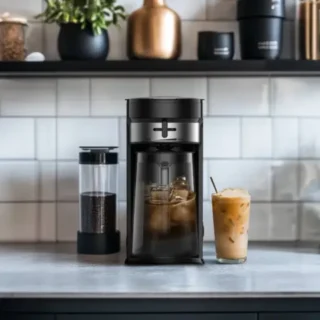 LePresso Cold Brew Machine Ice Coffee & Tea - Black product image — product view 2