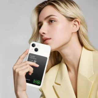 Powerology MagVolt 5000mAh Magnetic Power Bank - Orange product image — product view 3