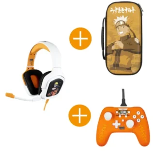 KONIX Naruto Shippuden - Gamer_Pack (Gaming Headset / Wired Controller / Carry Bag) product image — product view 2