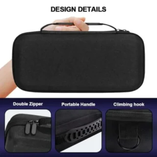 JYS Handheld Carrying Case for ROG Ally & ROG Ally X - Black product image — product view 4