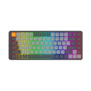 Redragon Azure 75% Low-Profile RGB Wireless Mechanical Keyboard - Grey (Dust-Proof Red Switch) (English) product image
