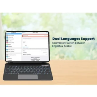 Powerology Dynaboard Wireless Keyboard Case for iPad Pro 11" (M4), MagSafe Phone Holder product image — product view 4