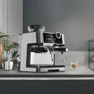 Lepresso Dual Boiler Espresso Machine - Silver product image — product view 4