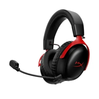 HyperX Cloud III S Wireless - Gaming Headset Black-Red product image
