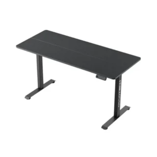 Owlotech Manager Height Adjustable Desk with Motor 140x60cm Black product image — product view 3