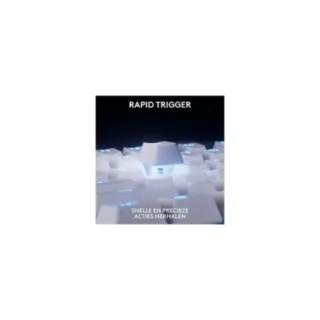 Logitech Pro X Tkl Rapid Wired Gaming Keyboard - White (English) product image — product view 3