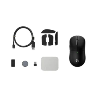 Logitech Pro X Superlight 2c Lightspeed Wireless Gaming Mouse Black product image — product view 3