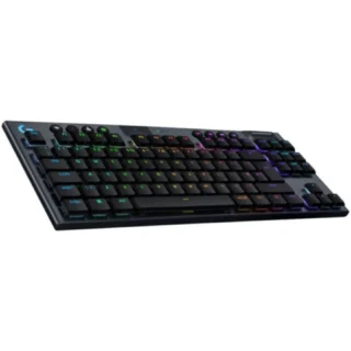 Logitech G915 X Lightspeed Tkl Clicky Wireless Gaming Keyboard (Us) Tactile - Black product image — product view 3