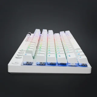 Logitech Pro X Tkl Lightspeed Wireless Mechanical Rgb Gaming Keyboard - White product image — product view 3