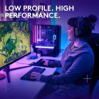 Logitech G515 TKL LIGHTSPEED Low-Profile Wireless Gaming Keyboard Tactile Switch - Black (US Layout) product image — product view 3