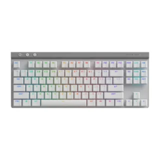Logitech G515 TKL LIGHTSPEED Low-Profile Wireless Gaming Keyboard Tactile Switch - White (US Layout) product image
