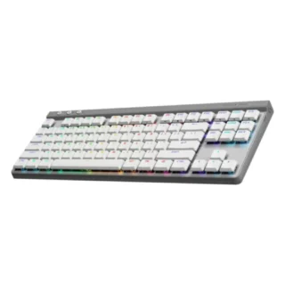 Logitech G515 TKL LIGHTSPEED Low-Profile Wireless Gaming Keyboard Tactile Switch - White (US Layout) product image — product view 2