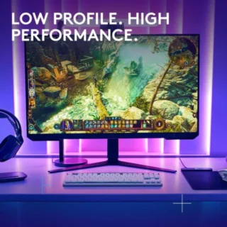 Logitech G515 TKL LIGHTSPEED Low-Profile Wireless Gaming Keyboard Tactile Switch - White (US Layout) product image — product view 3