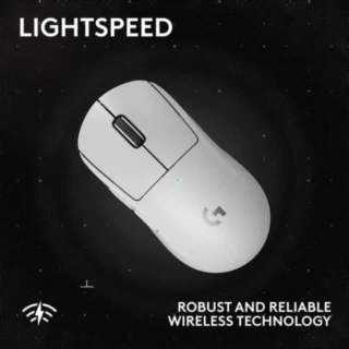 Logitech Pro X Superlight 2 Se Lightspeed Wireless Gaming Mouse - White product image — product view 2