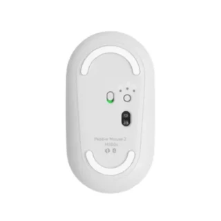 Logitech Pebble 2 M350s Wireless Bluetooth Mouse - Tonal White product image — product view 3