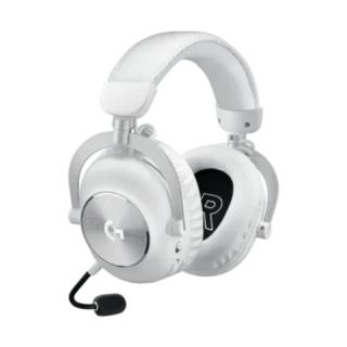 Logitech G Pro X 2 Lightspeed Lightspeed Wireless Gaming Headset - White product image — product view 4