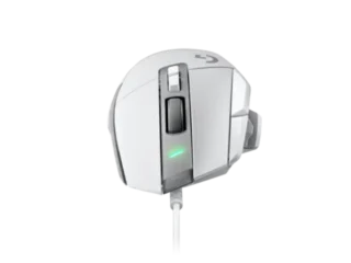 Logitech G502 X Wired Gaming Mouse HERO 25K Sensor - White product image — product view 2