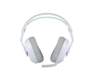 Logitech G522 LIGHTSPEED Wireless Gaming Headset with LIGHTSYNC RGB - White product image — product view 2