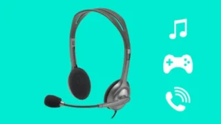Logitech Stereo Headset H110 product image — product view 4