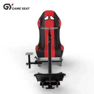 GAMESEAT GY022 Racing Simulator Cockpit Seat – Black/Red product image — product view 3