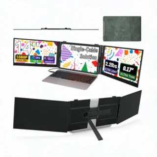 Gamvity 14-Inch Triple Screen Portable Monitor With One-Cable Connection product image