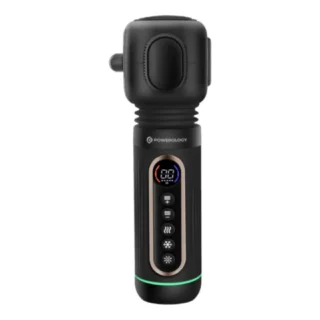 Powerology FlexForce Cordless Electric Muscle Massager with High-Intensity Vibration - Black product image