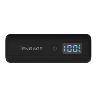 iEngage 10000mAh Powerbank Compact 15W Wireless Charging 45W Fast Charging With LED Display — product view 2