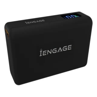iEngage 10000mAh Powerbank Compact 15W Wireless Charging 45W Fast Charging With LED Display — product view 3
