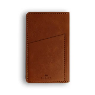 Engage 5000 mAh Magnetic Power Bank Wallet (Dark Brown)