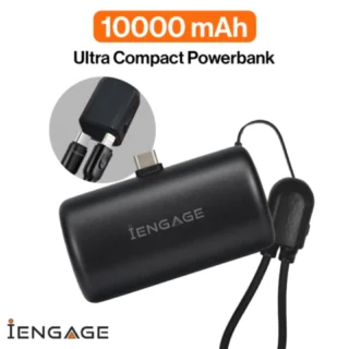 iEngage 10000mAh Powerbank Compact 22.5W USB-C Fast Charging — product view 2
