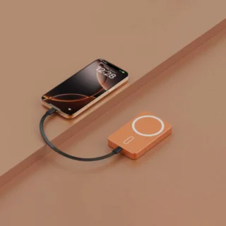 iEngage 10000mAh Powerbank Semi Solid Battery 20W Wireless Charging — product view 2