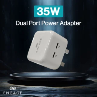Engage Dual USB-C Port 35W Power Adapter - USB-C — product view 3