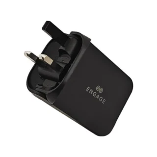 Engage Foldable Dual USB-C 65W Power Adapter