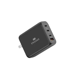 Engage 100W Power Adapter With Interchangeable Uk/Eu Plug & 4 Ports — product view 3