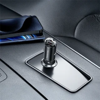 iEngage Dual USB-C Ports Car Charger 45W